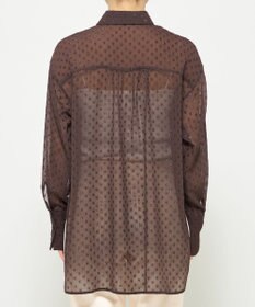 uncrave シアードットジャガード シャツ