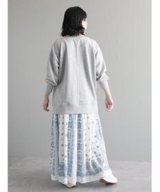 CRAFT STANDARD BOUTIQUE パネル柄マキシギャザースカート