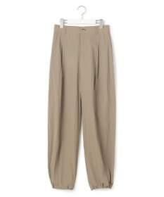 23区 【先行予約/SLOW/一部店舗限定】コットンナイロンタイプライター ワイドカーブ バギー パンツ