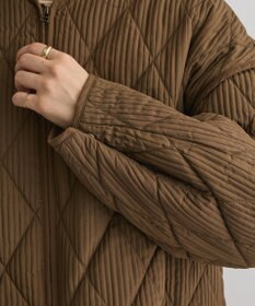 CRAFT STANDARD BOUTIQUE キルティングパイピングブルゾン