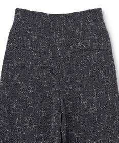 BEIGE， TRIPHANE / ハイウエストツイードタックパンツ