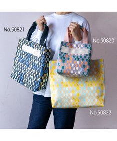 tsumori chisato CARRY タコチェック ハンドバッグ 手提げ 【 水や汚れに強いコーティング 】