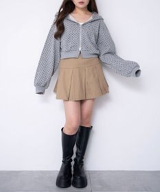 WEGO ショートZIPパーカー