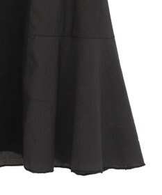 YECCA VECCA 【DOLL UP OOPS】異素材切替フレアートップス