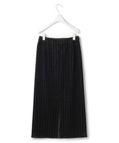 ICB L ハウンドトゥースフロッキーレース スカート