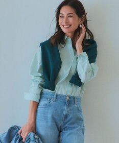 23区 【Oggi4月号掲載/洗える】CANCLINI ベーシック シャツ