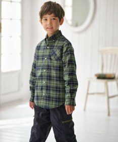 J.PRESS KIDS 【110-130cm】起毛チェックシャツ