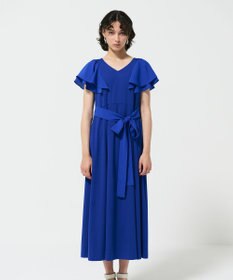 GRACE CONTINENTAL フリルスリーブカットワンピース