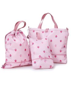 Mother garden マザーガーデン  野いちご 3点セット 《レトロストロベリー柄》