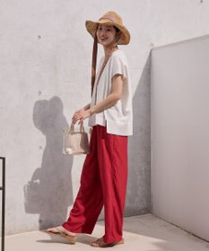 AMERICAN HOLIC 【接触冷感】ワッシャーイージーパンツ