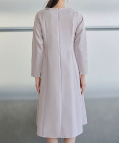 Tiaclasse L 【安田美沙子さん着用・洗える】フレアAラインリボンワンピース