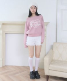 WEGO ハートワンショルニット