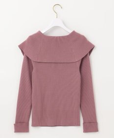 ANY SIS 【洗える】ビックカラーリブ ニット