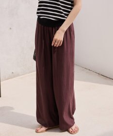 AMERICAN HOLIC 【接触冷感】ワッシャーイージーパンツ