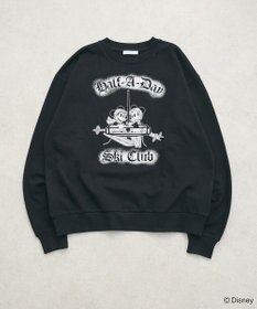 Green Parks ミッキー＆フレンズ／プリント裏毛プルオーバー