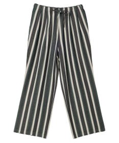 AMERICAN HOLIC 接触冷感リネンブレンドワイドパンツ