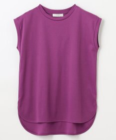 ANY 【汗ジミ防止加工】シルケットスムースノースリーブプルオーバー