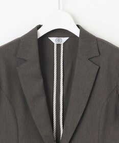 J.PRESS LADIES L 【セットアップ対応】セルロースリネンストレッチ テーラード ジャケット