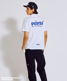 PW CIRCULUS 〈Pepsiコラボ〉【UNISEX】Pepsi GOLF Graphic モックネックT