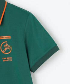 PW CIRCULUS 【WOMEN】【ストレッチ/UVケア】フェイクレイヤード カノコ ポロシャツ ゴルフウェア レディース