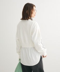 Green Parks ・ＥＬＥＮＣＡＲＥ　ＤＵＥ　ロゴ刺繍ショートスウェッ