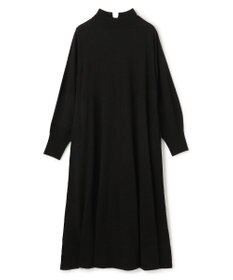 UNFILO フレア ニットワンピース ブラック