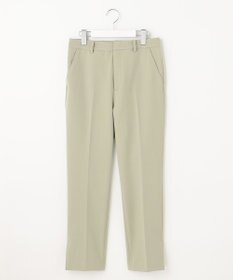 J.PRESS LADIES 【洗える】40/2NEWESTバックピーチ テーパード パンツ