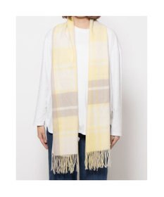 UNBILLION カシュネ cache nez / ウールチェックストール