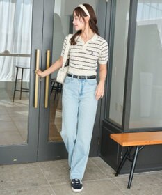 WEGO 別注USPOLO　ケーブルニットポロ