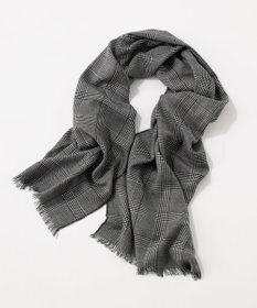 23区 シルケットウール グレンチェック柄 ストール