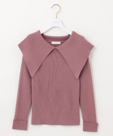 ANY SIS 【洗える】ビックカラーリブ ニット