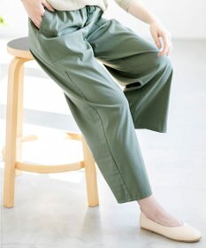 ANY L 【洗濯機可能/接触冷感/UVケア/イージーケア】清涼リラックスパンツ