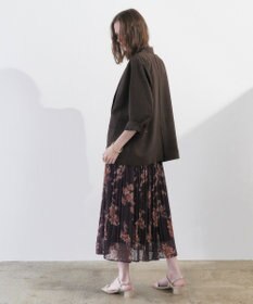 YECCA VECCA マシンウォッシャブルリネンライクジャケット