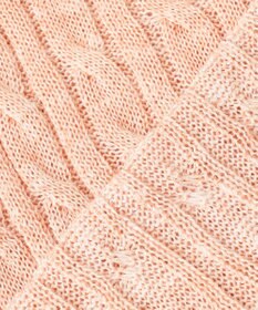 J.PRESS LADIES 【洗える】MIX COLOR SLUB ケーブル ニット