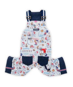 PET PARADISE スヌーピー アメフト オーバーオール 小型犬