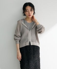 Green Parks メッシュニットパーカー