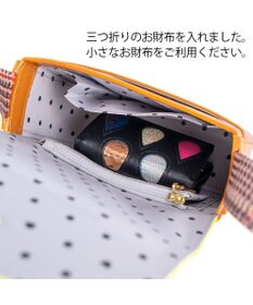 tsumori chisato CARRY カラーコンビエコレザー ショルダーバッグ
