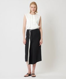 BEIGE， CHESTNUT / デザインスカート