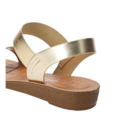 Green Parks ・ｒｉｃｈ　ｂｌｕｅ　ゴムストラップサンダル