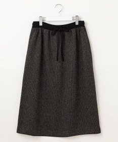 自由区 【PREMIUM KNIT COLLECTION】シャイニーミックス スカート