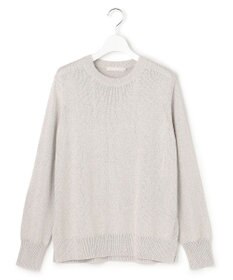 ICB L 【先行予約】 グロッシーペーパーブレンド クルーネックプルオーバー