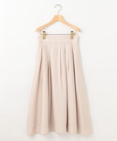 組曲 【セットアップ対応・ウエストゴム仕様】ニュアンスシフォン スカート