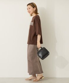 AMERICAN HOLIC フェイクレザーダンボールスカート