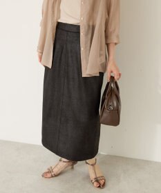 AMERICAN HOLIC フェイクレザーダンボールスカート