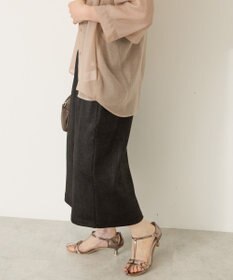 AMERICAN HOLIC フェイクレザーダンボールスカート