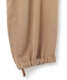 23区 L 【SLOW/一部店舗限定】ガーメントツイル ワイドタック パンツ