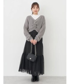 earth music&ecology テレコリブメローハイネックインナー