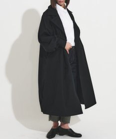 muuc 花粉シールドコート〈国産・綿100%天然素材〉〈ユニセックス・大きいサイズあり〉〈3シーズン〉〈モダンなコクーンシルエット〉