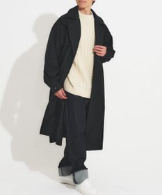 muuc 花粉シールドコート〈国産・綿100%天然素材〉〈ユニセックス・大きいサイズあり〉〈3シーズン〉〈モダンなコクーンシルエット〉