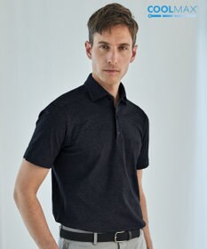 GOTAIRIKU WEB限定/ポケット付【COOLMAXの吸汗速乾】COOL BIZポロ